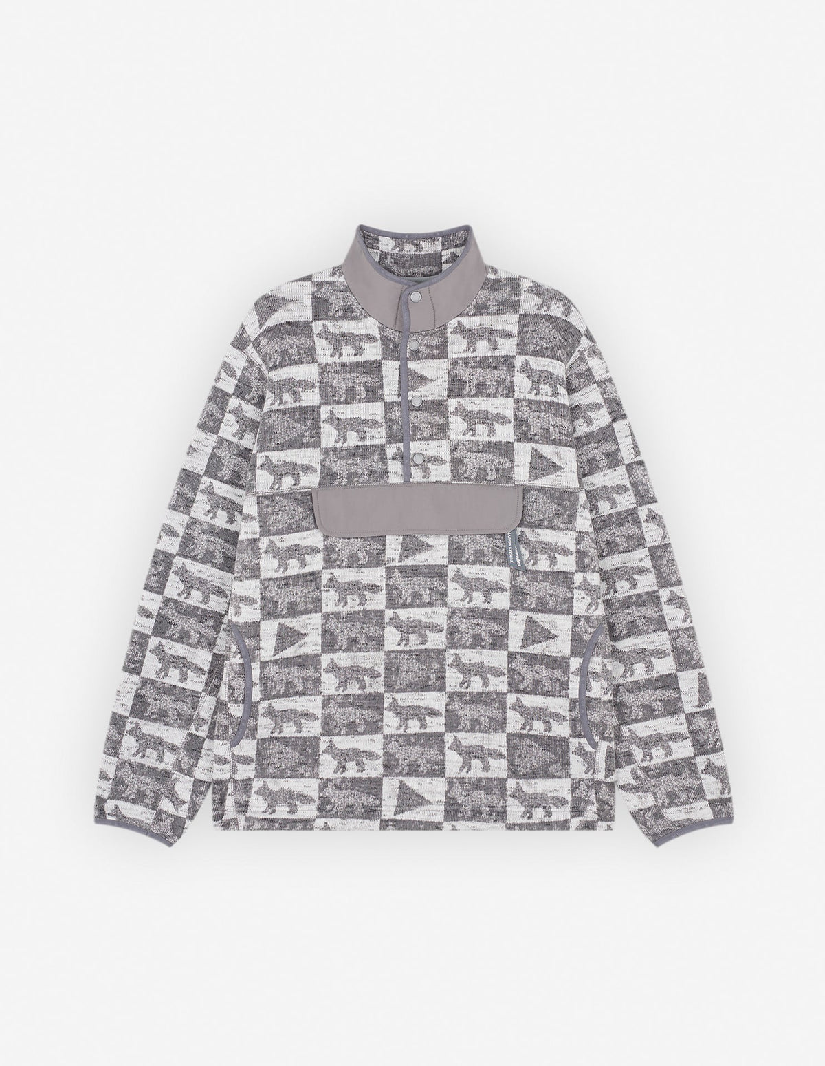  Fox Checkers Fleece Pullover
