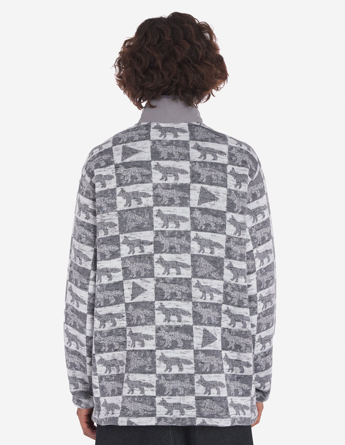  Fox Checkers Fleece Pullover