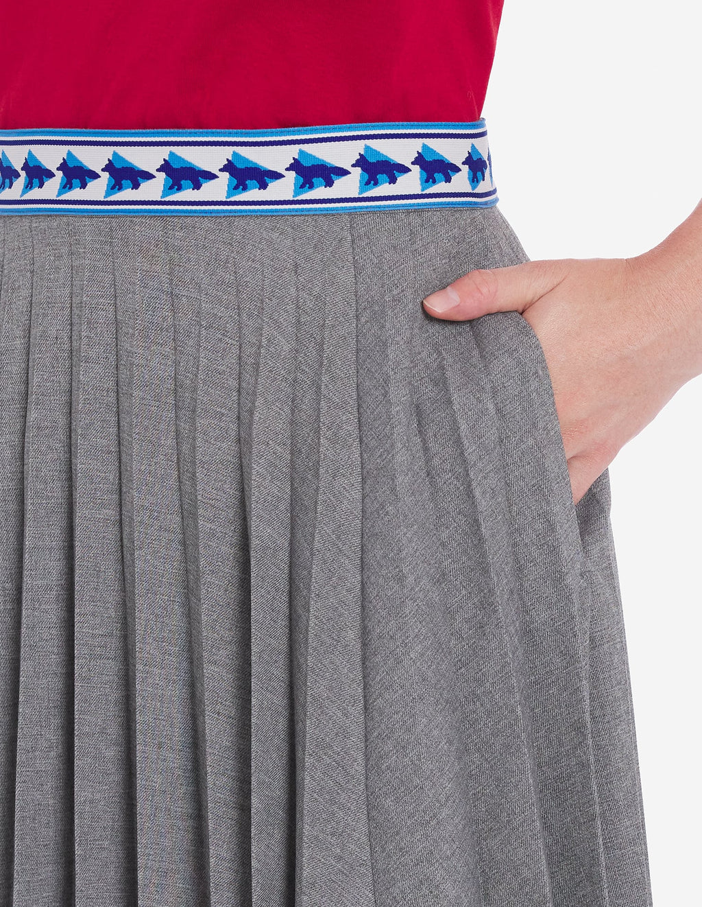  Pleated Skirt