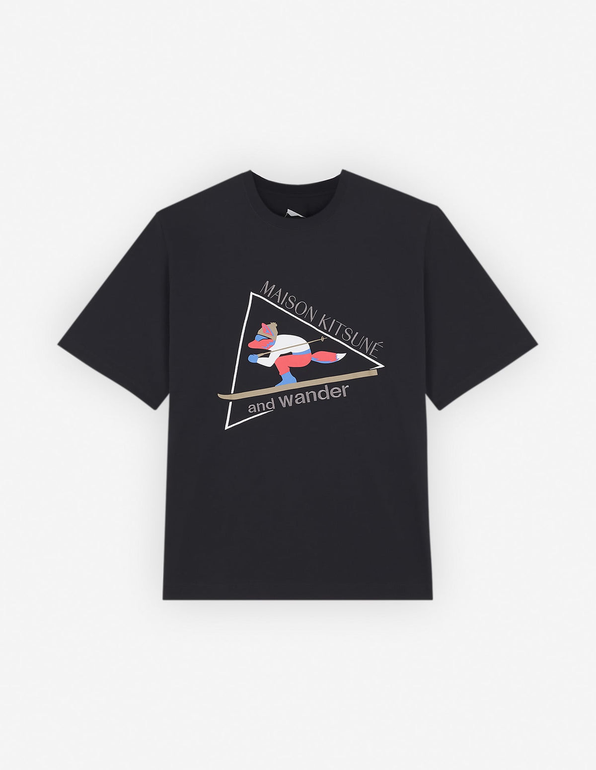  Skiing Fox Dry Cotton T