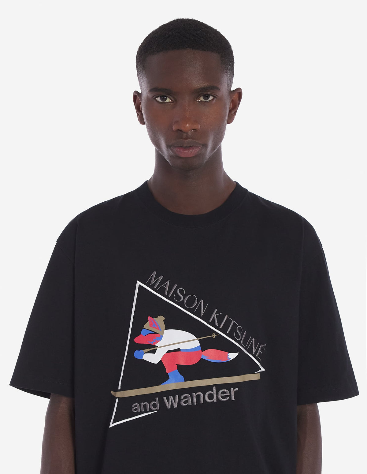  Skiing Fox Dry Cotton T