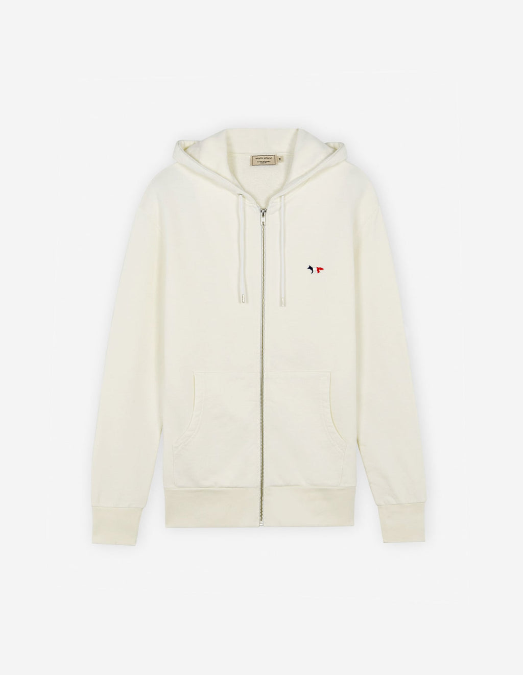  TRICOLOR FOX PATCH ZIP HOODIE