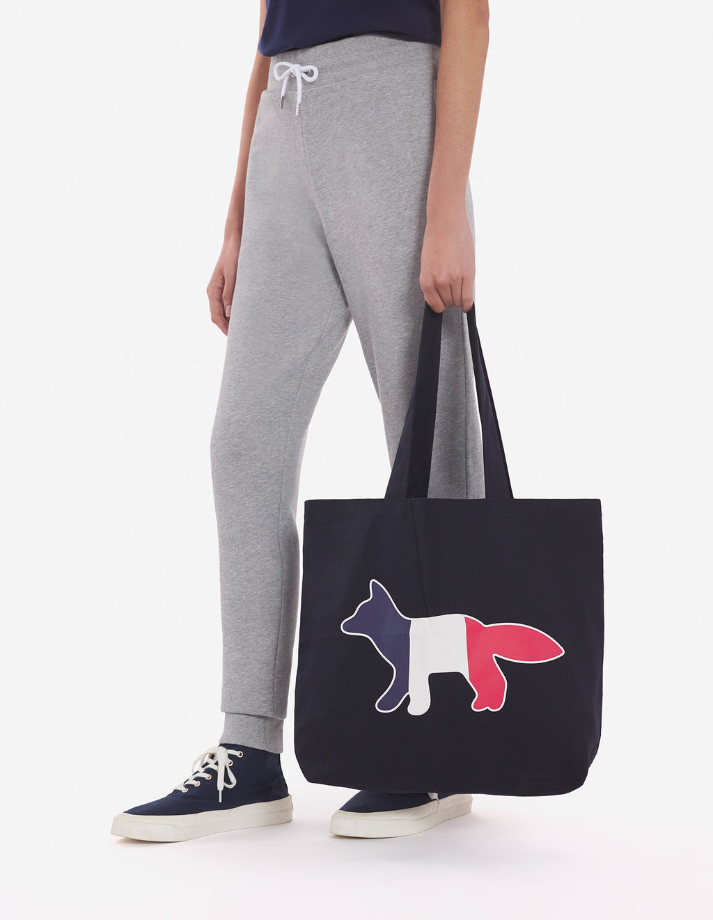  TRICOLOR FOX TOTE BAG