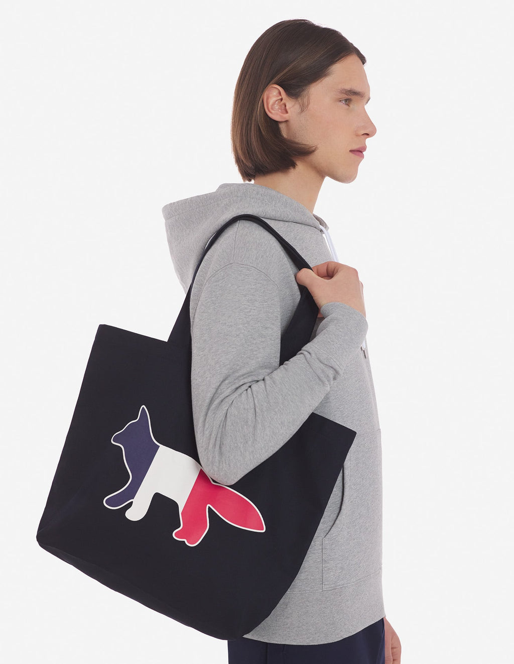  TRICOLOR FOX TOTE BAG