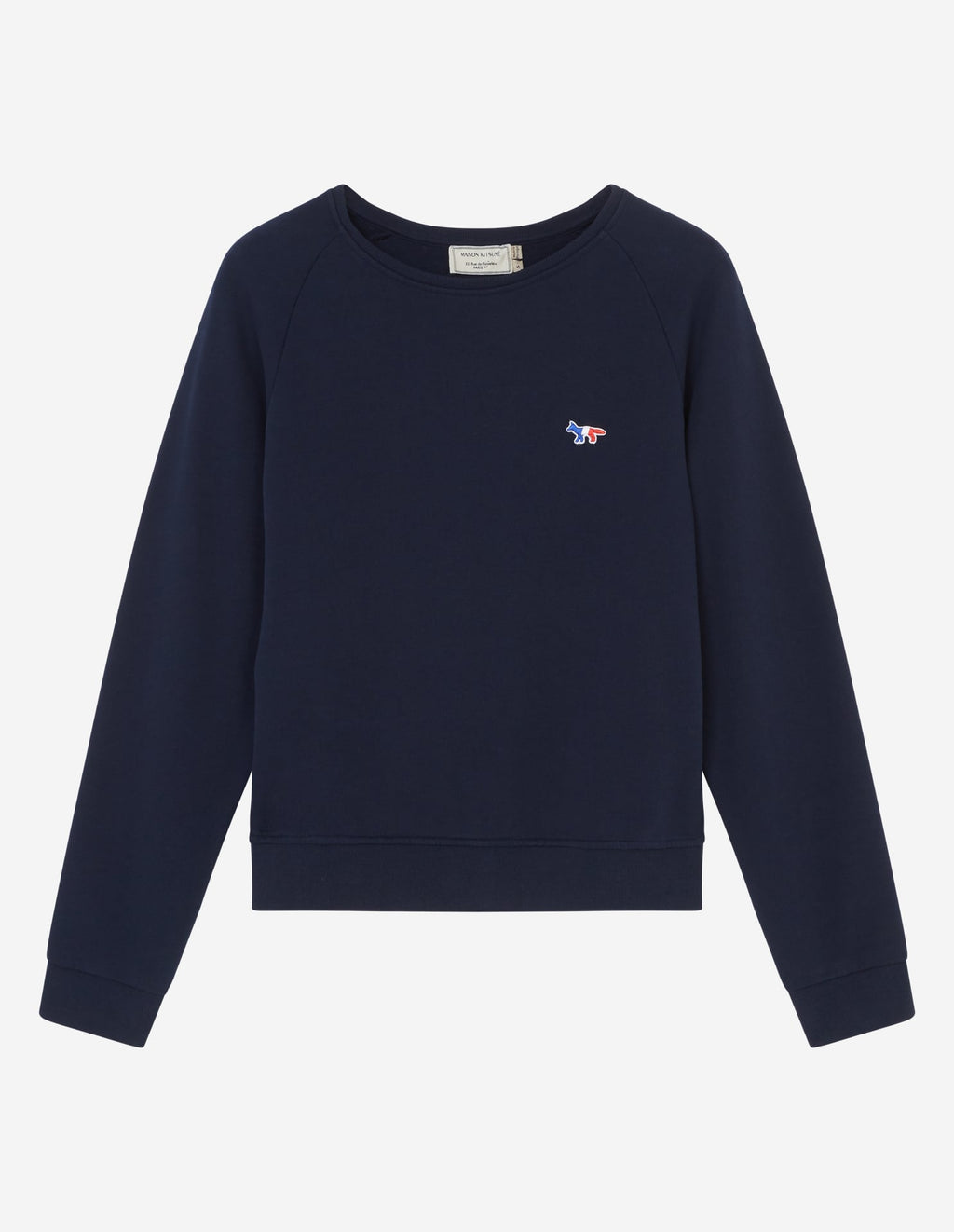  SWEATSHIRT TRICOLOR FOX PATCH