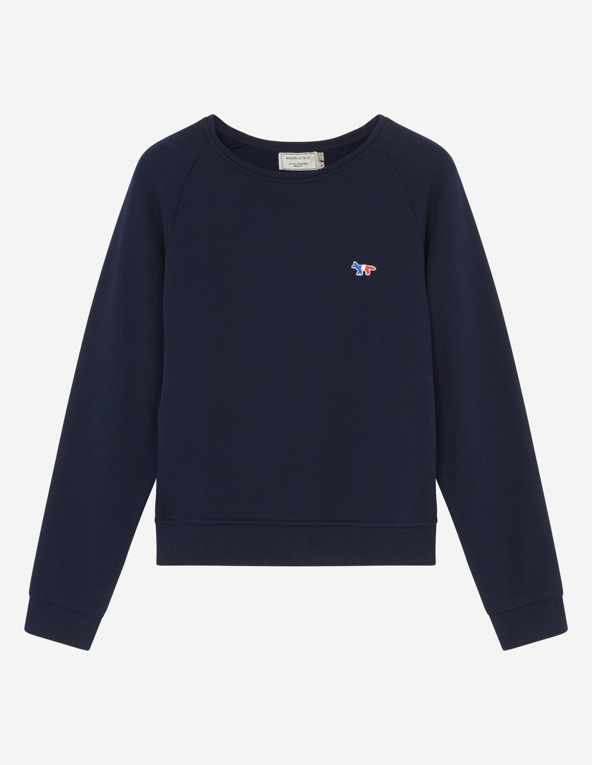  SWEATSHIRT TRICOLOR FOX PATCH