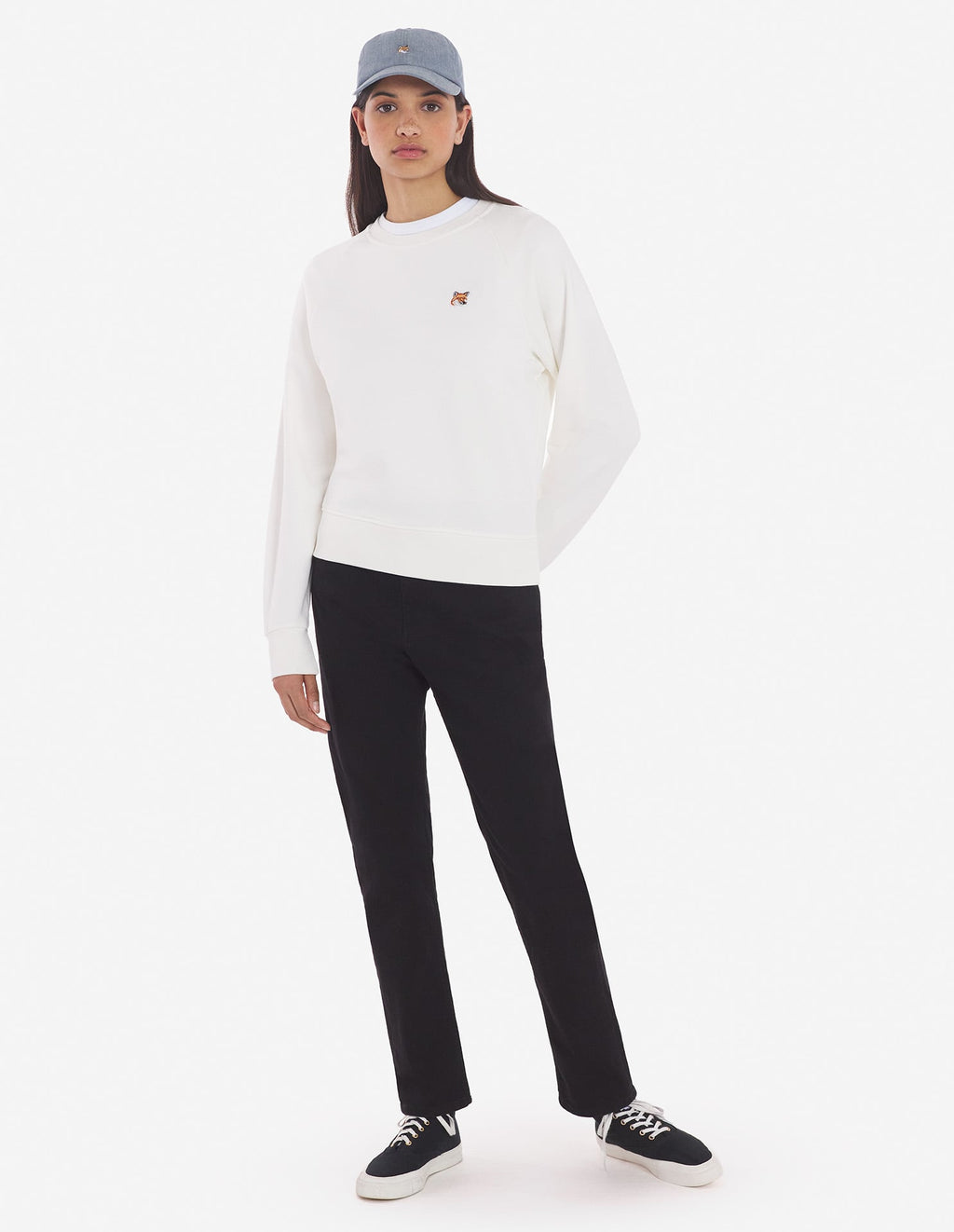  FOX HEAD PATCH ADJUSTED SWEATSHIRT