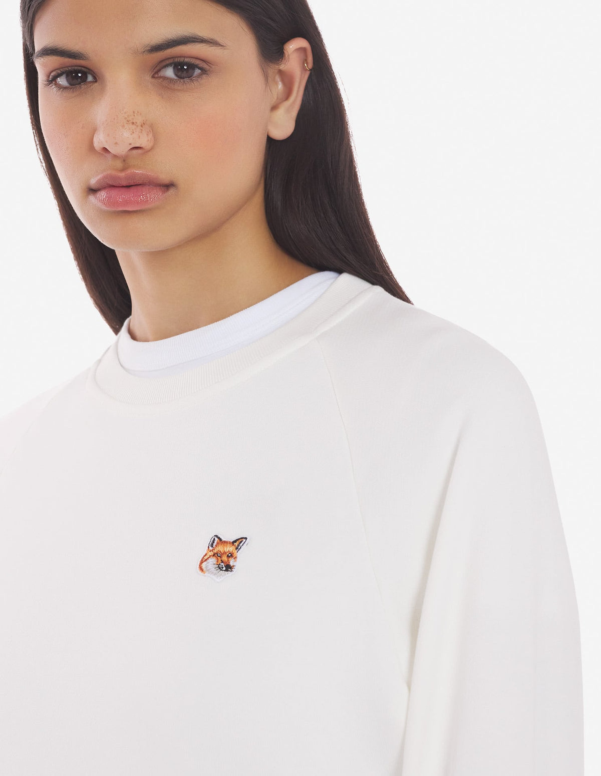  FOX HEAD PATCH ADJUSTED SWEATSHIRT