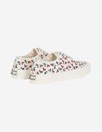  ALL-OVER TRICOLOR FOX CANVAS SNEAKERS 