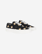  ALL OVER FOX HEAD LACED SNEAKER