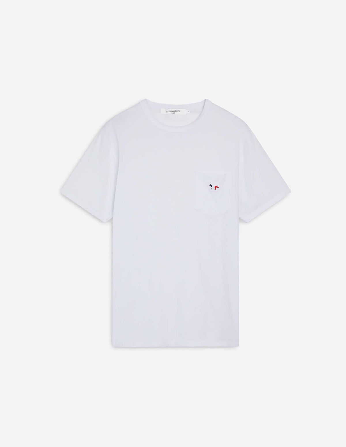  TRICOLOR FOX PATCHCLASSIC POCKET TEE-SHIRT