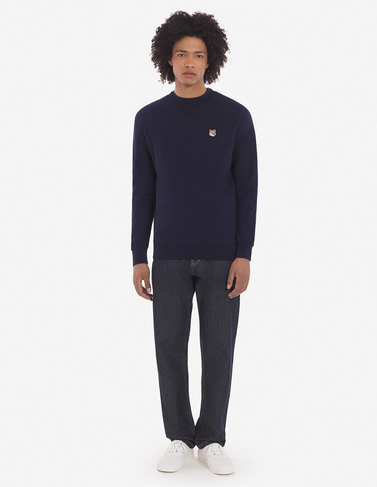  FOX HEAD PATCH REGULAR R-NECK JUMPER