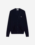  TRICOLOR FOX PATCH CLASSIC CARDIGAN