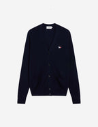  TRICOLOR FOX PATCH CLASSIC CARDIGAN