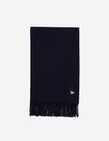  TRICOLOR FOX PATCH WOOL SCARF