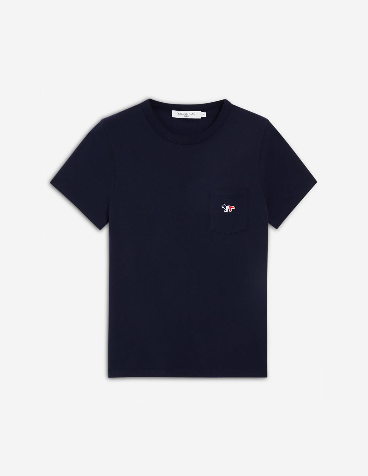  TRICOLOR FOX PATCH CLASSIC POCKET TEE-SHIRT