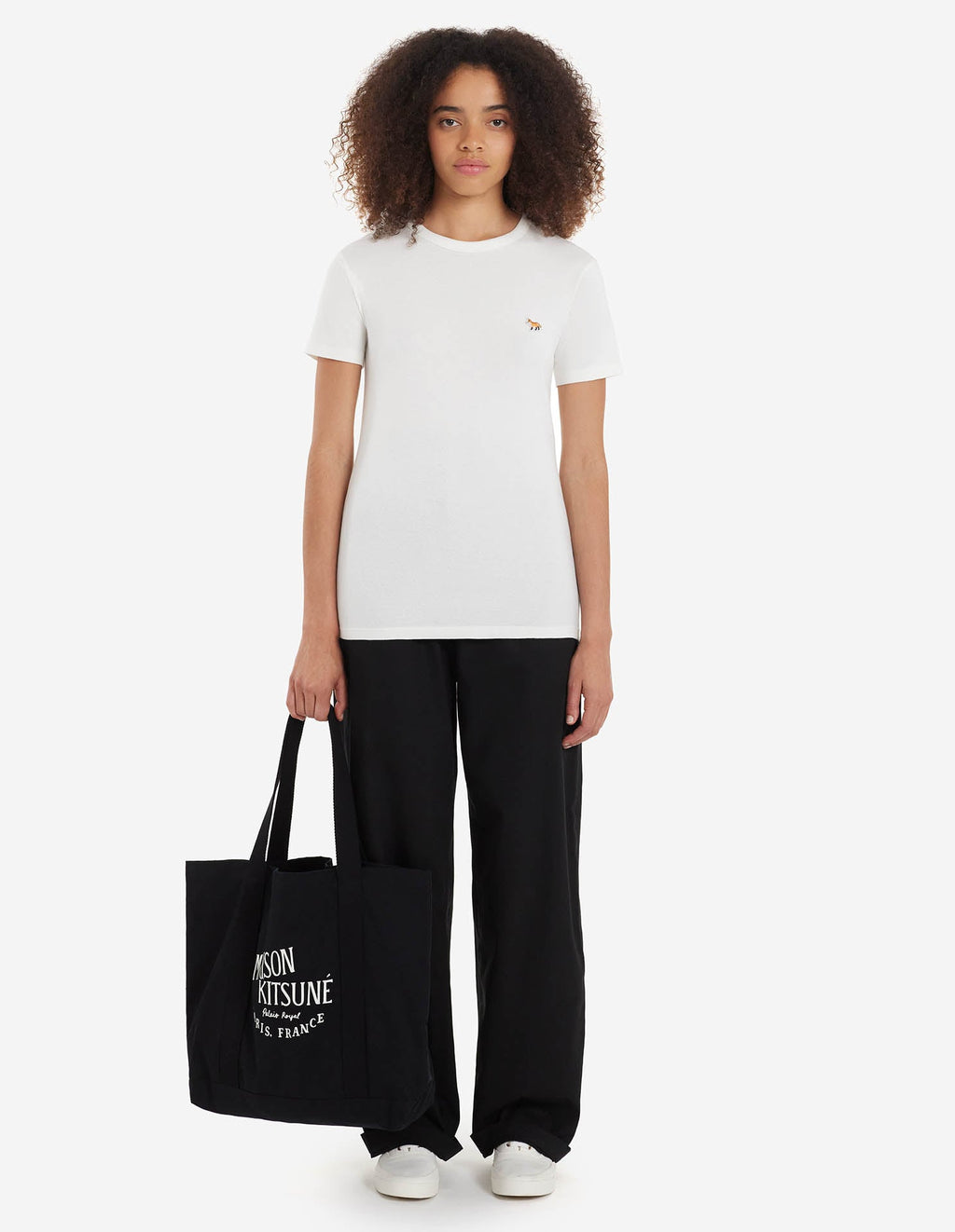  PROFILE FOX PATCH FITTED TEE-SHIRT
