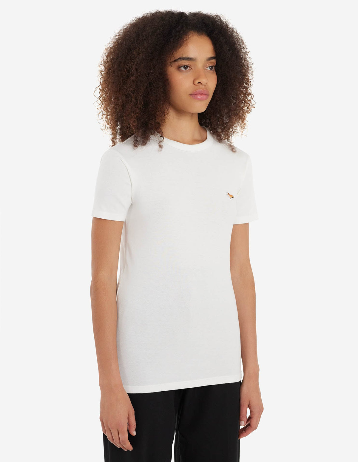  PROFILE FOX PATCH FITTED TEE-SHIRT
