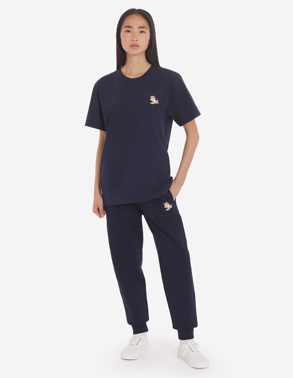  CHILLAX FOX PATCH CLASSIC TEE-SHIRT