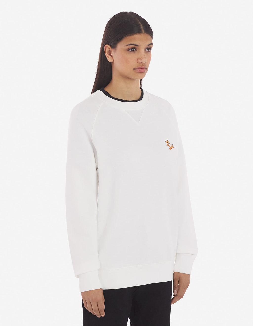  CHILLAX FOX PATCH CLASSIC SWEATSHIRT