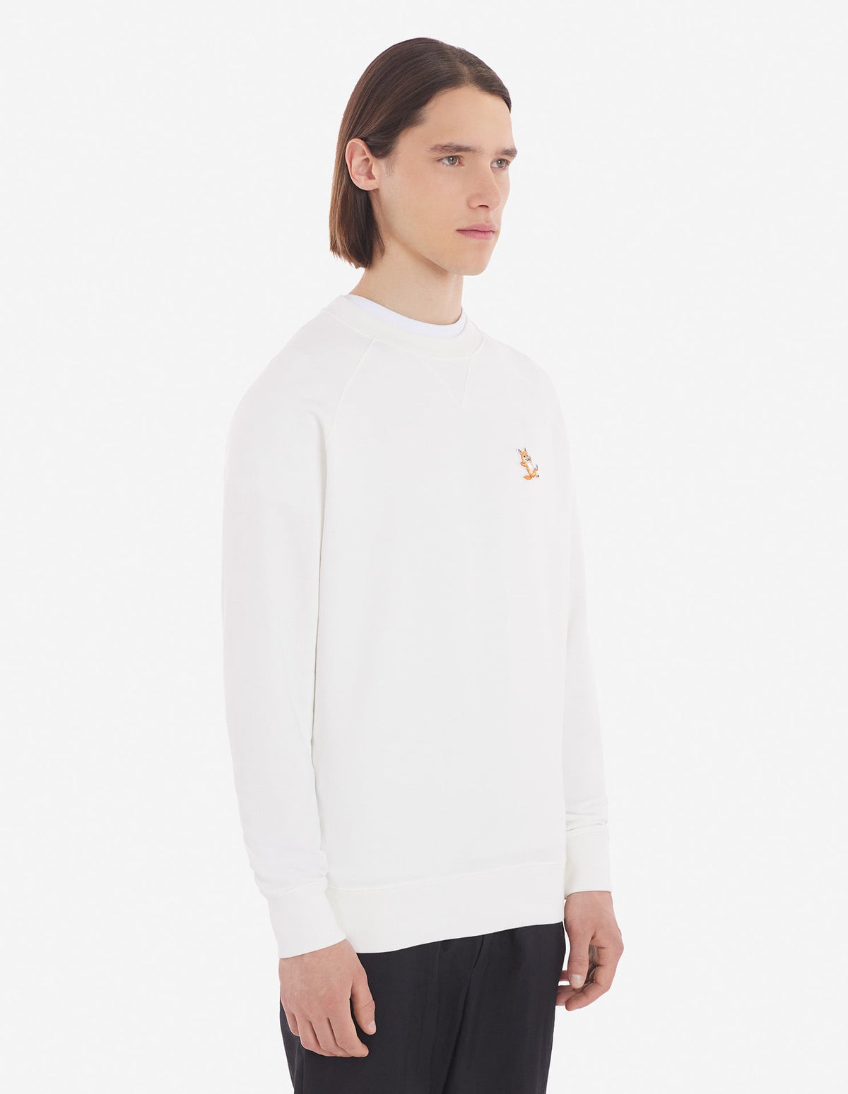  CHILLAX FOX PATCH CLASSIC SWEATSHIRT