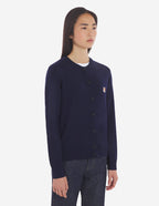  FOX HEAD PATCH ADJUSTED R-NECK CARDIGAN
