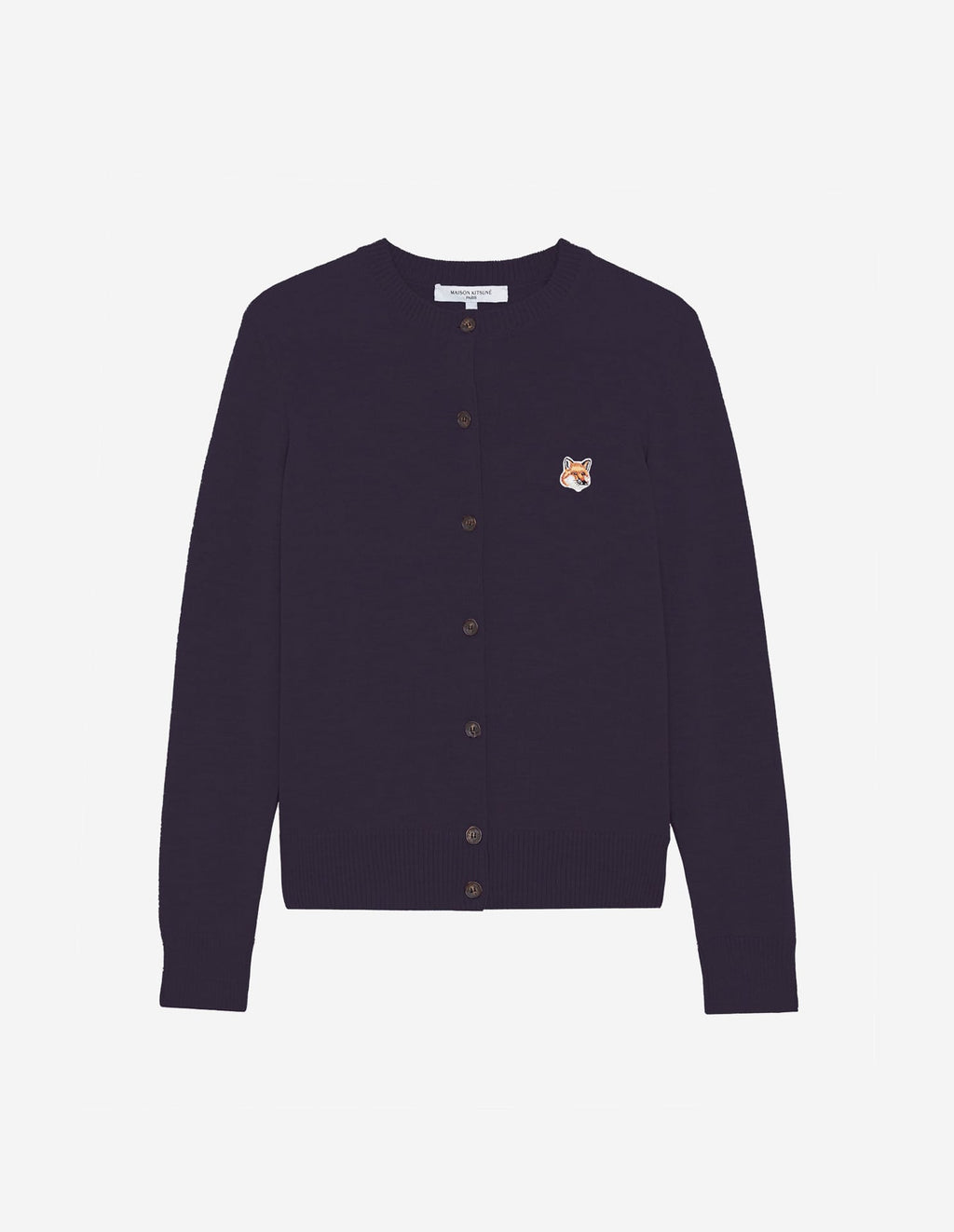  FOX HEAD PATCH ADJUSTED R-NECK CARDIGAN