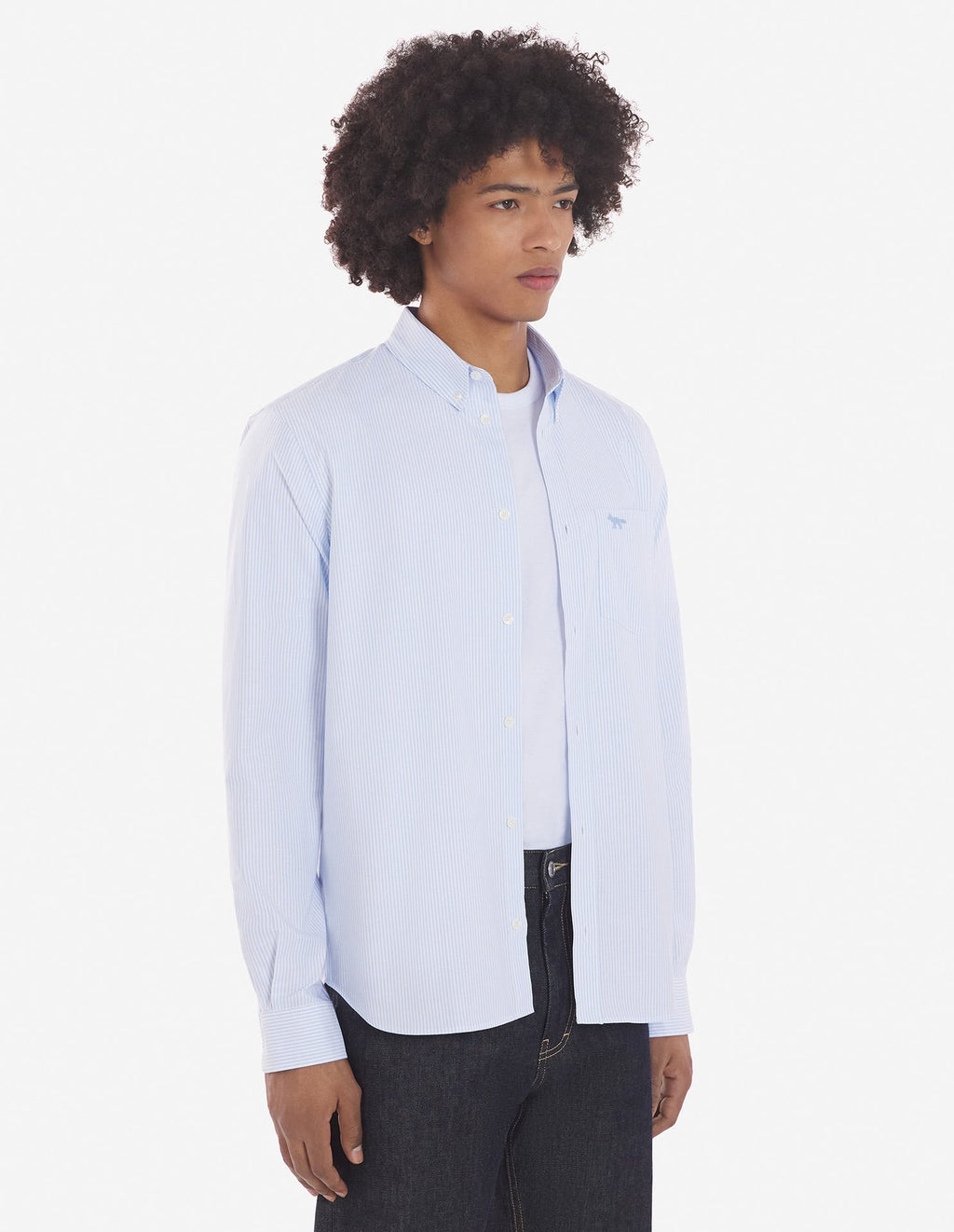  FOX EMBROIDERY POCKET CLASSIC SHIRT BD