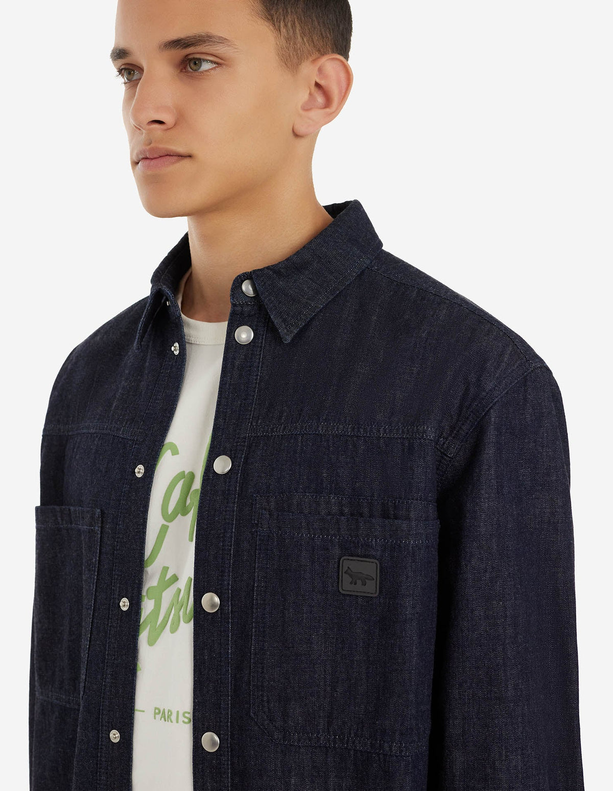 CAFE DENIM WORKWEAR SHIRT