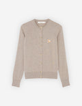  CHILLAX FOX PATCH ADJUSTED R-NECK CARDIGAN