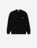  GREY FOX HEAD PATCH RELAXED CARDIGAN