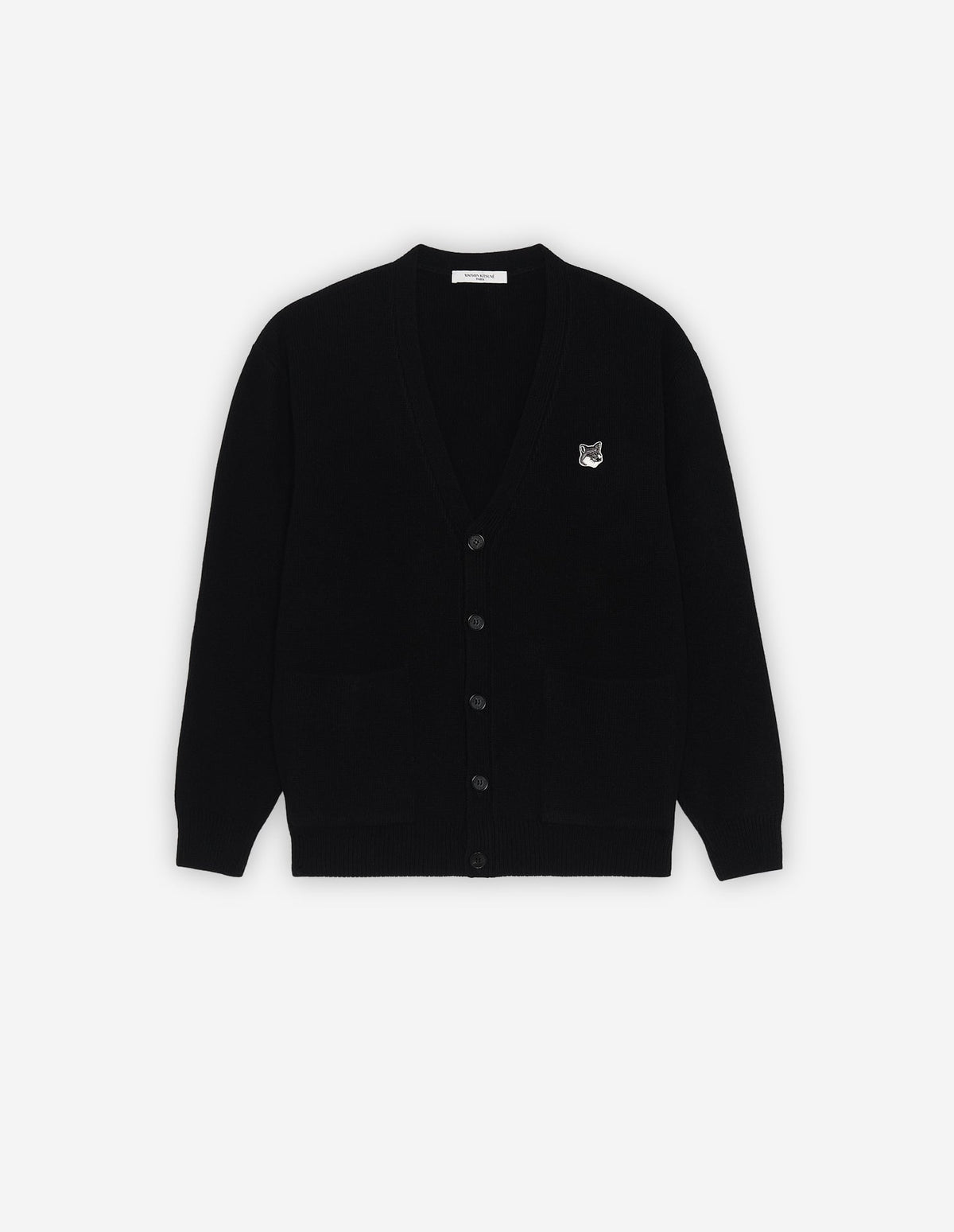  GREY FOX HEAD PATCH RELAXED CARDIGAN