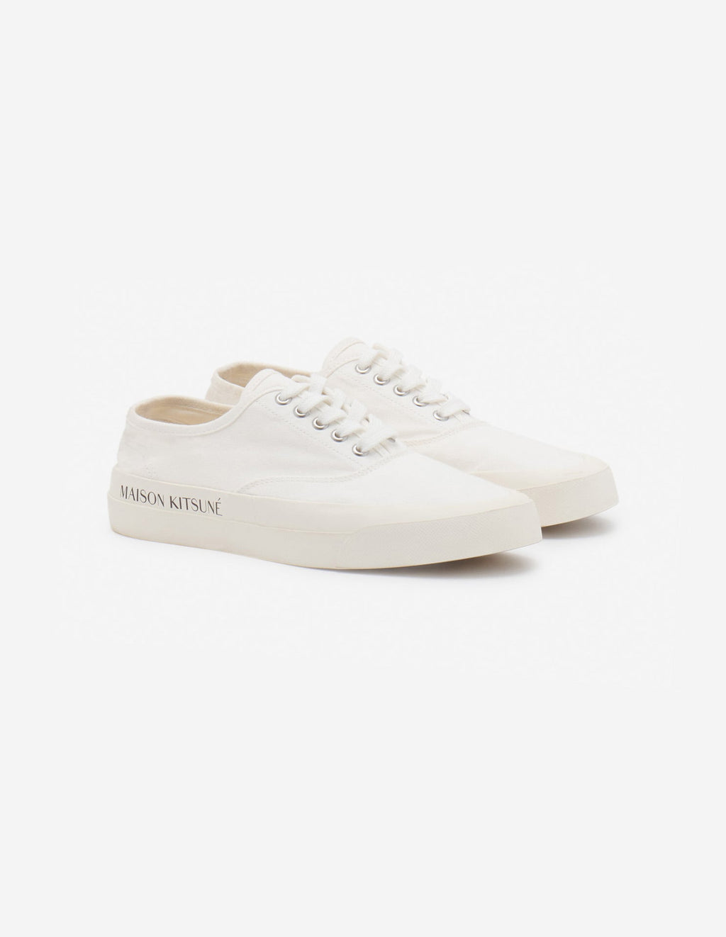  MK PRINTED SOLE CANVAS LACED SNEAKERS
