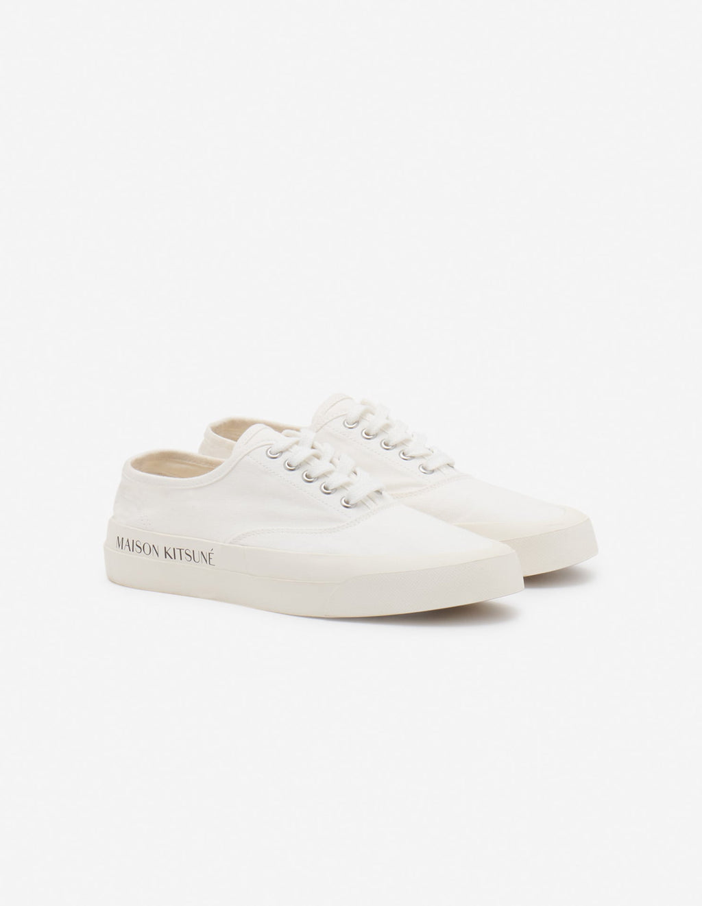  MK PRINTED SOLE CANVAS LACED SNEAKERS