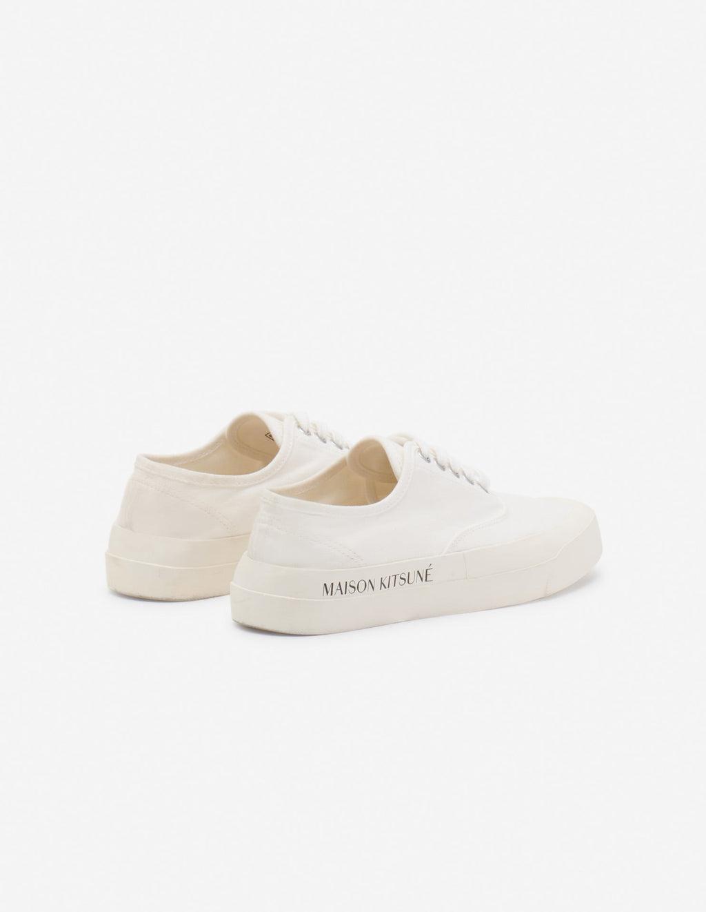  MK PRINTED SOLE CANVAS LACED SNEAKERS