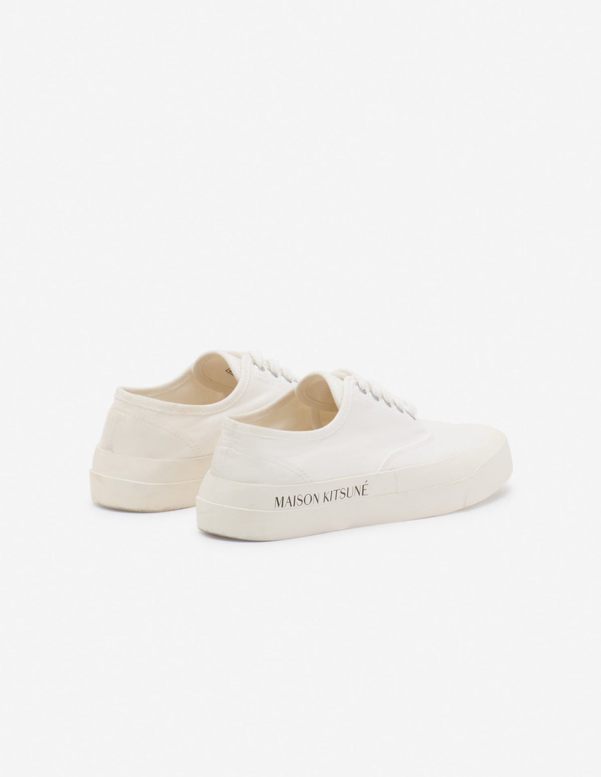  MK PRINTED SOLE CANVAS LACED SNEAKERS