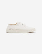  MK PRINTED SOLE CANVAS LACED SNEAKERS