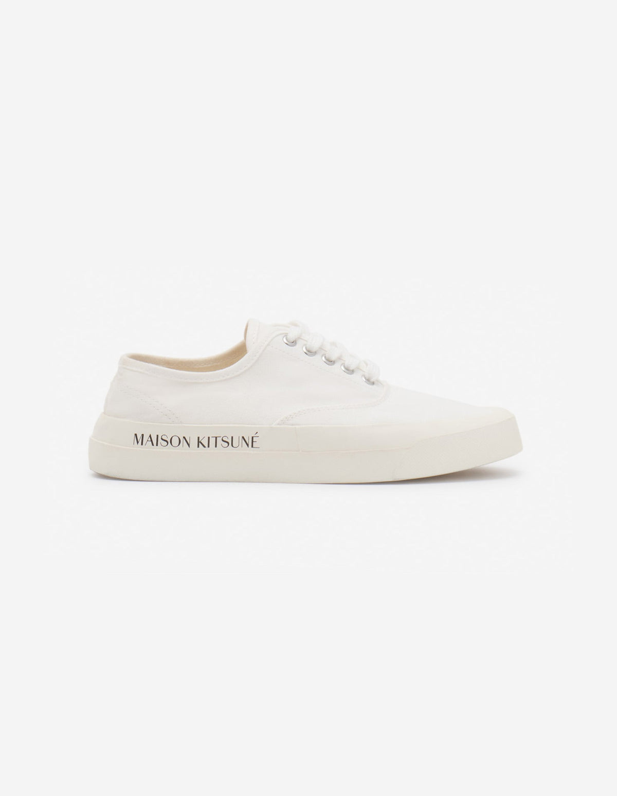  MK PRINTED SOLE CANVAS LACED SNEAKERS