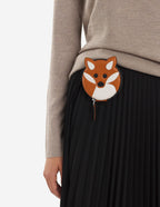 FOX HEAD COIN PURSE WITH HOOK