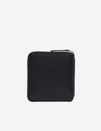  TRICOLOR FOX SQUARE ZIPPED WALLET