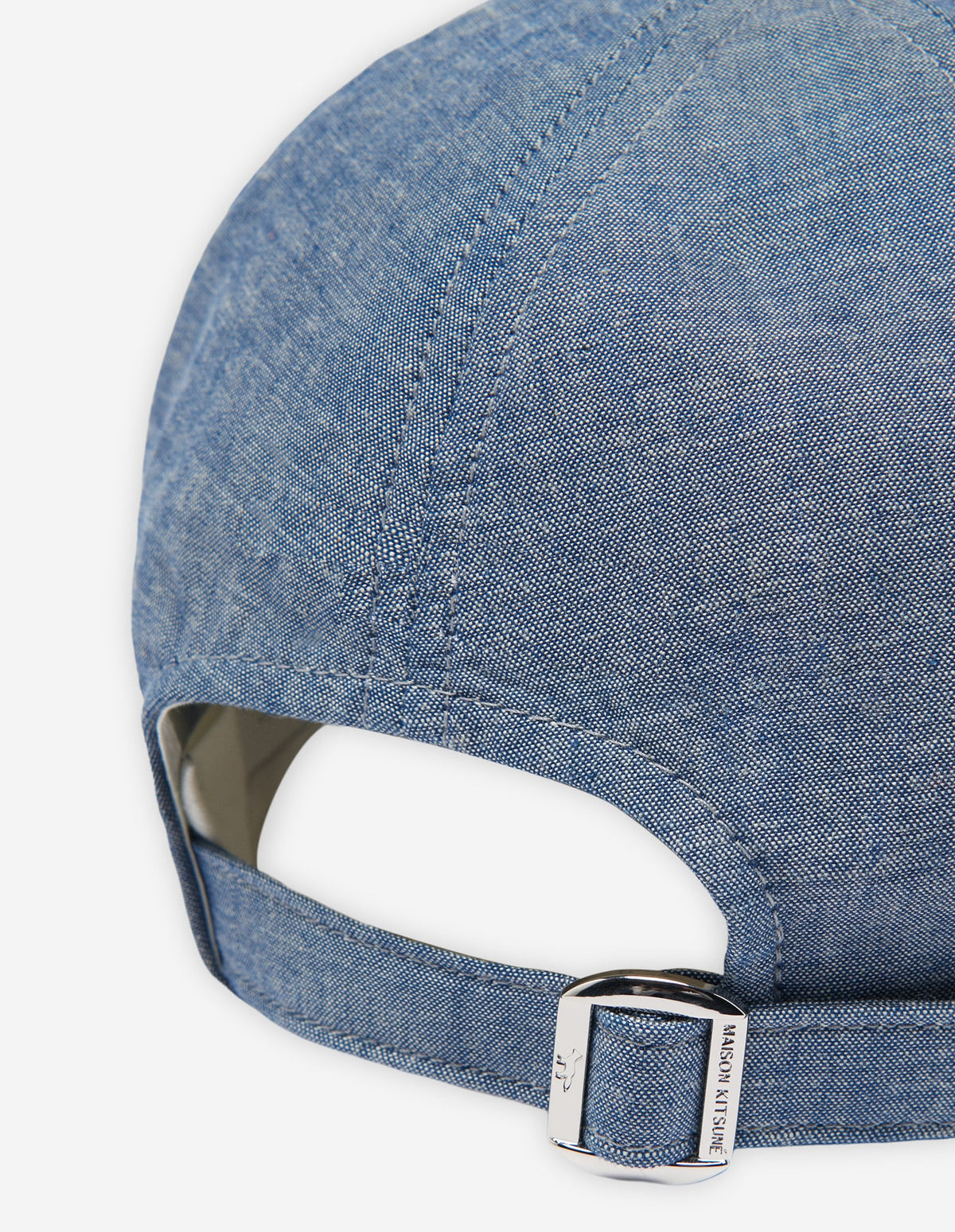  SMALL FOX HEAD EMBROIDERY 6P CAP