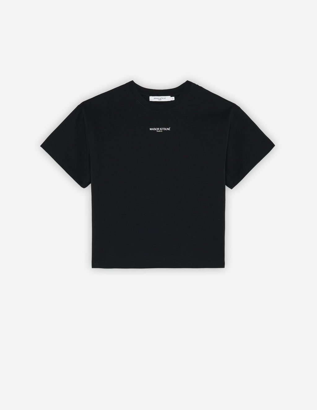  MAISON KITSUNE PARIS EMBROIDERYBOXY TEE-SHIRT