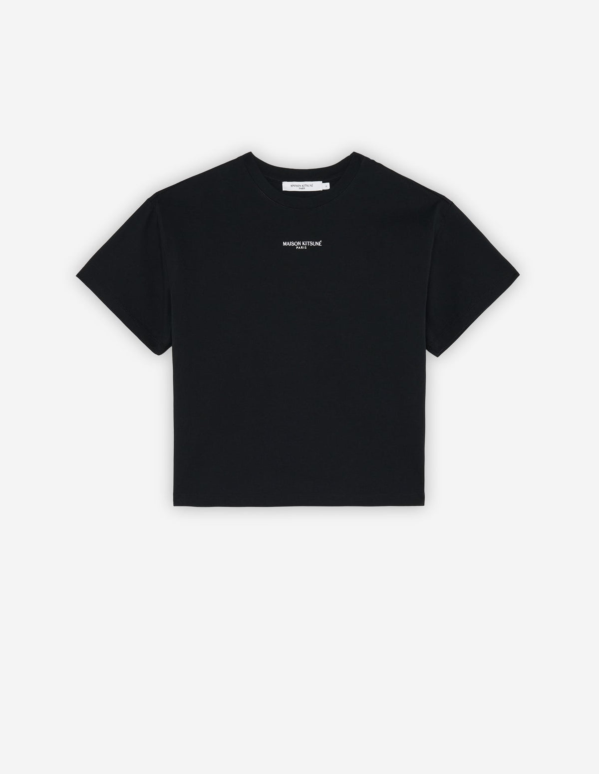  MAISON KITSUNE PARIS EMBROIDERYBOXY TEE-SHIRT