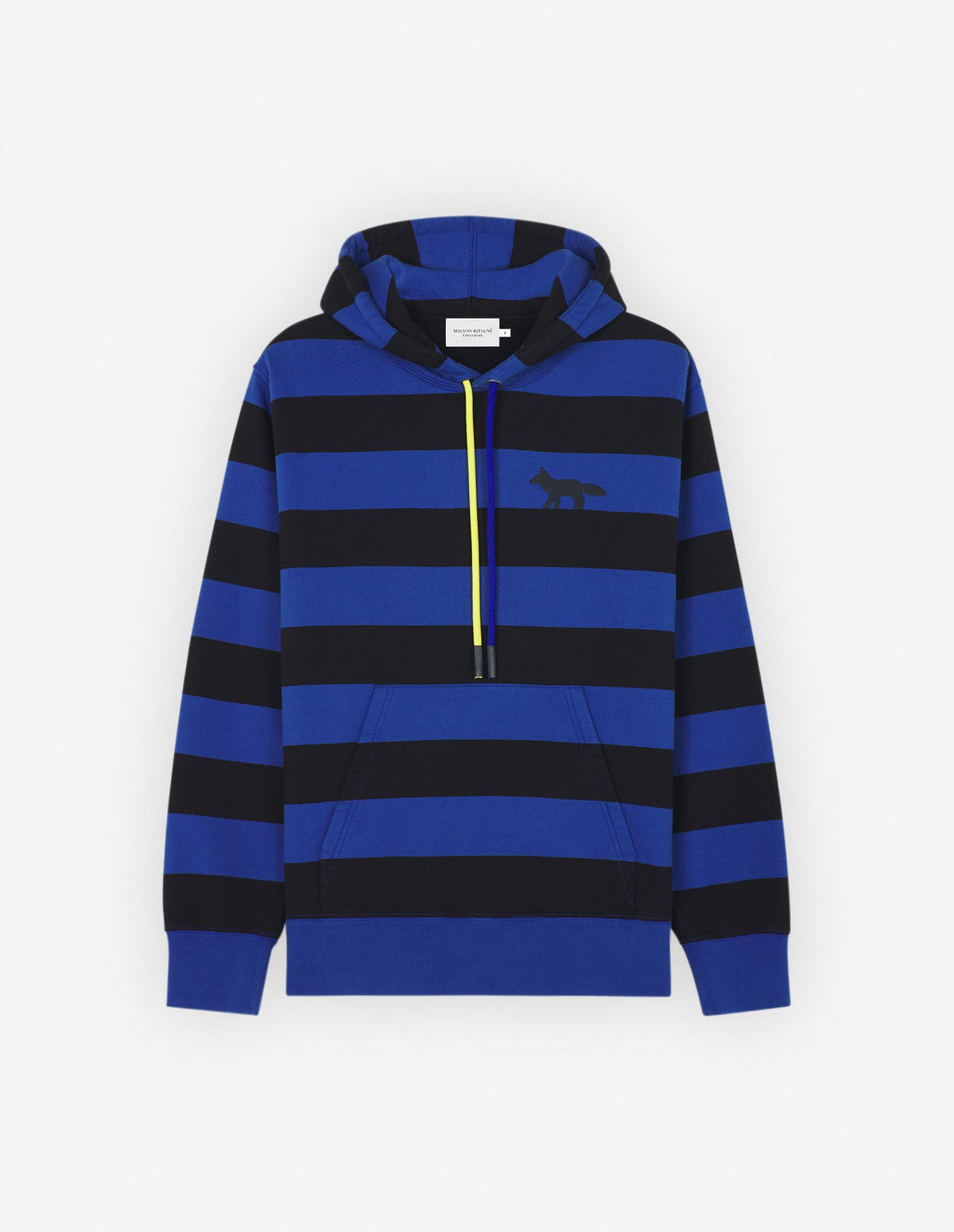  PROFILE FOX STRIPED RELAXED HOODIE