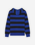  PROFILE FOX STRIPED RELAXED HOODIE