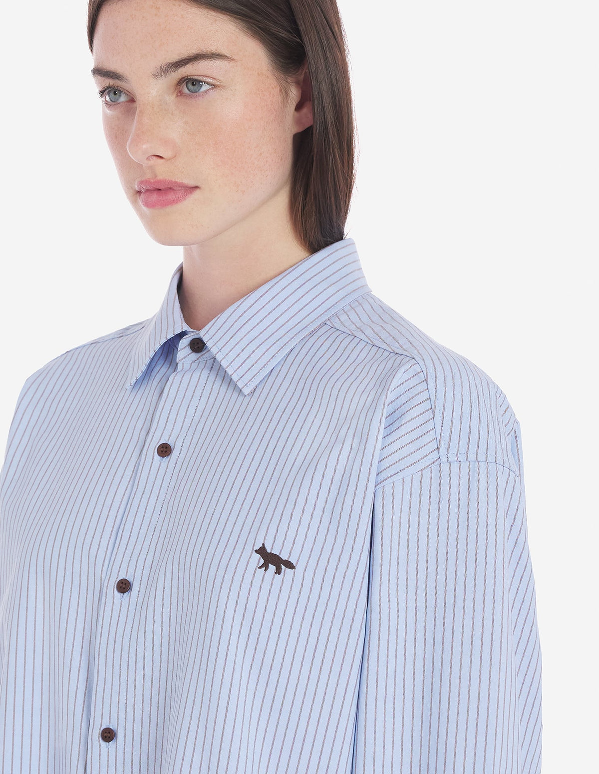  BABY FOX STRIPED SHIRT