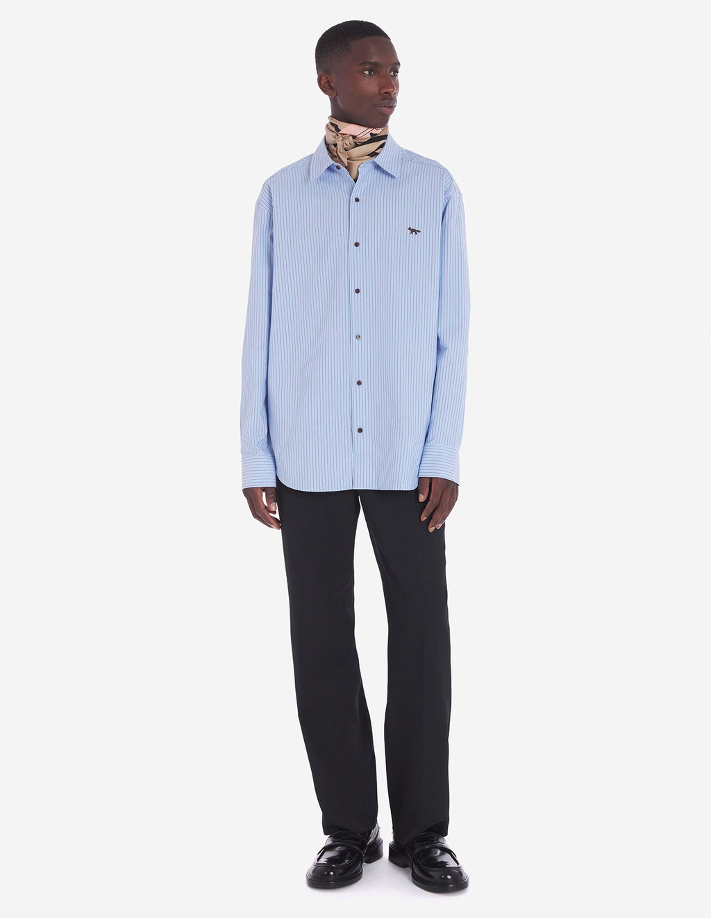 BABY FOX STRIPED SHIRT