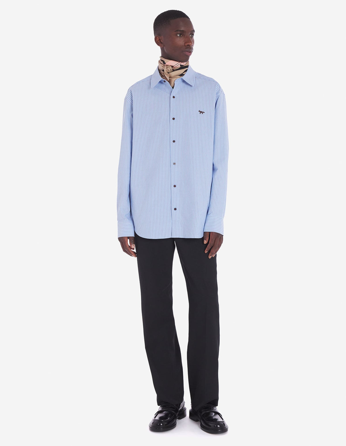  BABY FOX STRIPED SHIRT