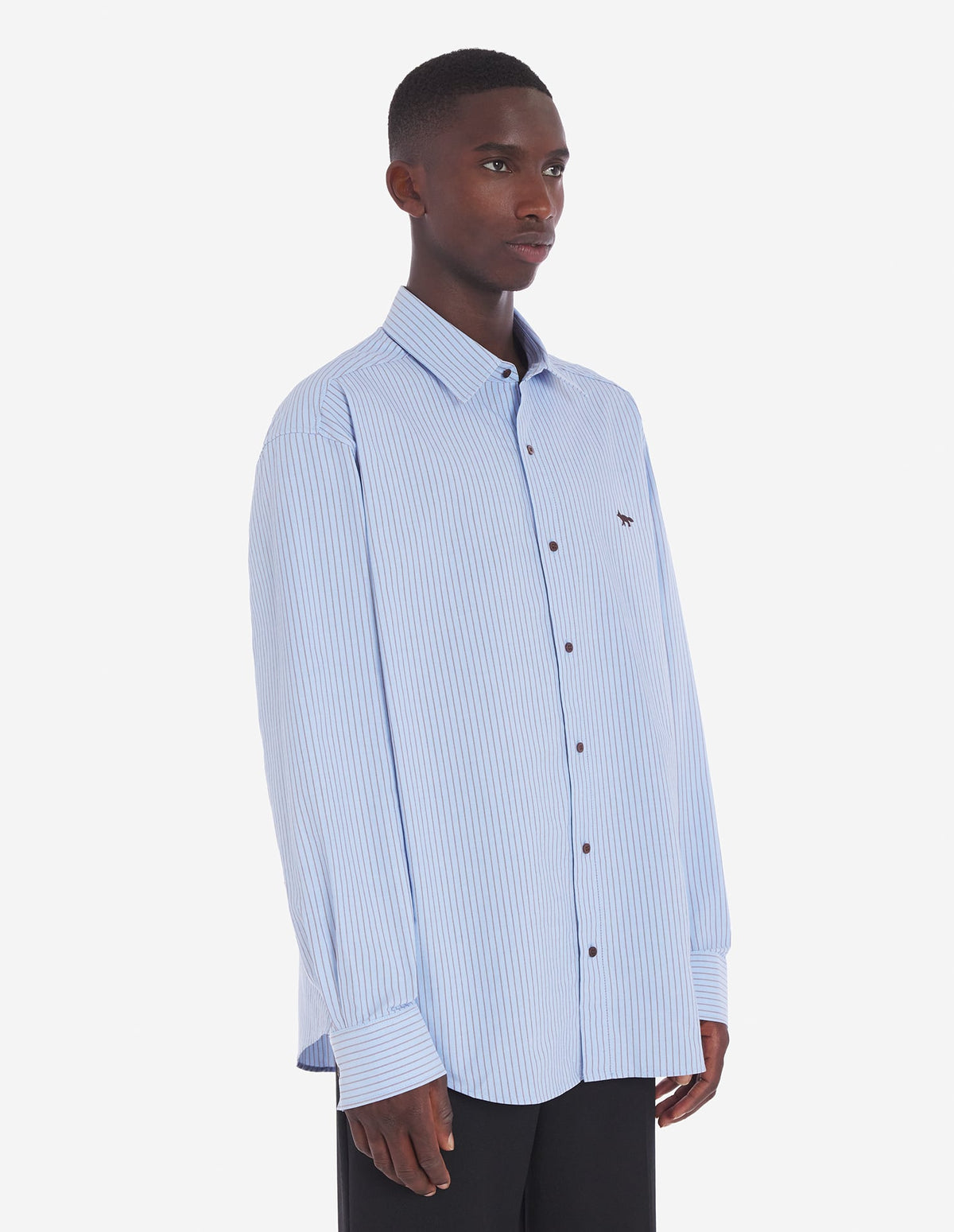  BABY FOX STRIPED SHIRT