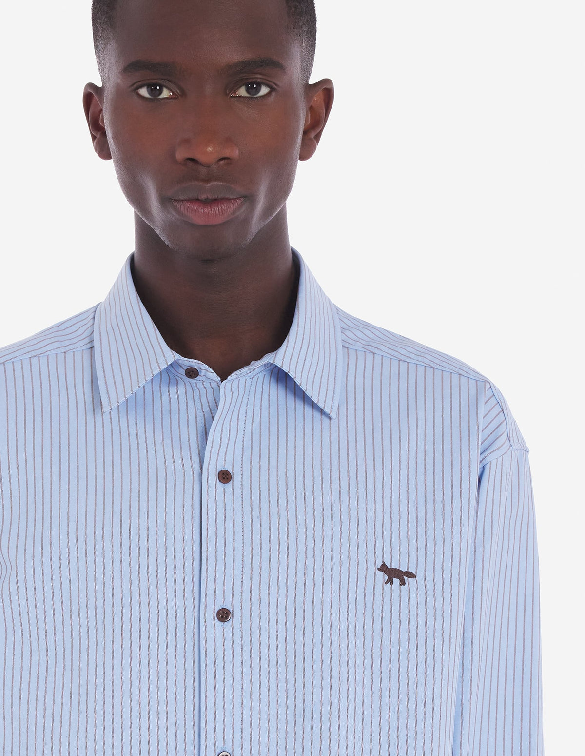  BABY FOX STRIPED SHIRT